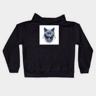 Luxury British Shorthair Kids Hoodie